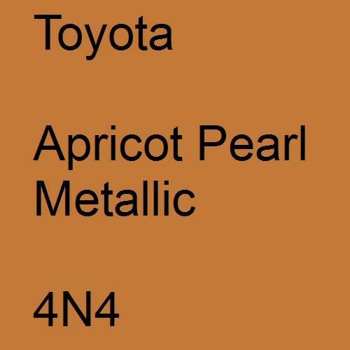 Toyota, Apricot Pearl Metallic, 4N4.